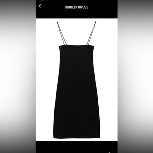 Zara ribbed dress
